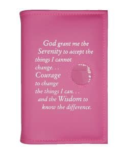 Big Book Regular Hardback - Serenity Prayer/Medallion Holder BBR0709