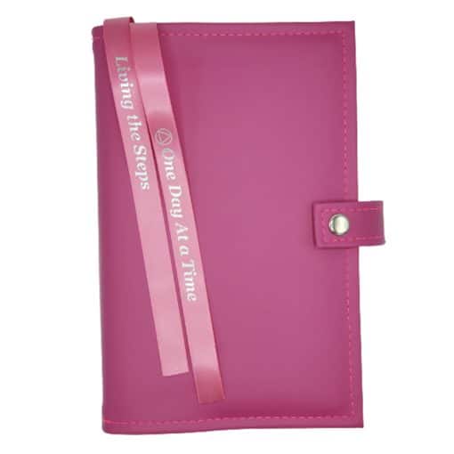 Big Book Regular Hardback – Plain with Snap/Bookmarks/Penholder (Pink) DDBAA0009