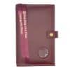 Big Book Regular Hardback – Medallion Holder with Snap/Bookmarks/Penholder (Burgundy) DDBAA0404