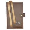 Big Book Regular Hardback – Medallion Holder with Snap/Bookmarks/Penholder (Brown) DDBAA0405