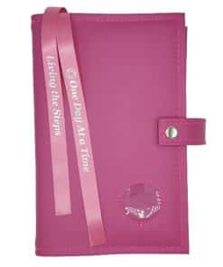 Big Book Regular Hardback – Medallion Holder with Snap/Bookmarks/Penholder (Pink) DDBAA0409
