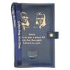 Big Book Regular Hardback – Bill and Bob/Med holder with Snap/Bookmarks/Penholder (Blue) DDBAA1001