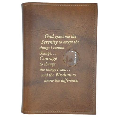 Big Book Regular Hardback – Serenity Prayer with Paperboard(Tan)