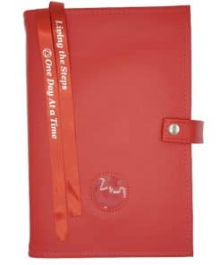 Big Book Regular Hardback – Medallion Holder with Paperboard/Snap/Bookmark/Penholder(Red) DDBGP0402