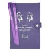 Big Book Regular Hardback - Bill and Bob/Medallion Holder with Paperboard/Snap/Bookmark/Penholder(Purple) DDBGP1008