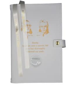 Big Book Regular Hardback - Bill and Bob/Medallion Holder with Paperboard/Snap/Bookmark/Penholder(White) DDBGP1010