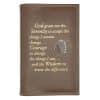 Hope, Faith & Courage I &II Reg Size Hardback, book cover with Serenity Prayer/Medallion Holder(Brown) NAR0705 Hope, Faith & Courage I &II Reg Size Hardback, book cover with Serenity Prayer/Medallion Holder(Brown) NAR0705