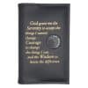 Hope, Faith & Courage I &II Reg Size Hardback, book cover with Serenity Prayer/Medallion Holder(Black) NAR0706 Hope, Faith & Courage I &II Reg Size Hardback, book cover with Serenity Prayer/Medallion Holder(Black) NAR0706