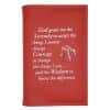 12n12 Paperback (Regular Size) Book Cover w/ Serenity Prayer/Medallion Holder and paperboard (Red)TTS0702 12n12 Paperback (Regular Size) Book Cover w/ Serenity Prayer/Medallion Holder and paperboard (Red)TTS0702