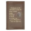 12n12 Paperback (Regular Size) Book Cover w/ Serenity Prayer/Medallion Holder and paperboard (BROWN)TTS0705 12n12 Paperback (Regular Size) Book Cover w/ Serenity Prayer/Medallion Holder and paperboard (BROWN)TTS0705